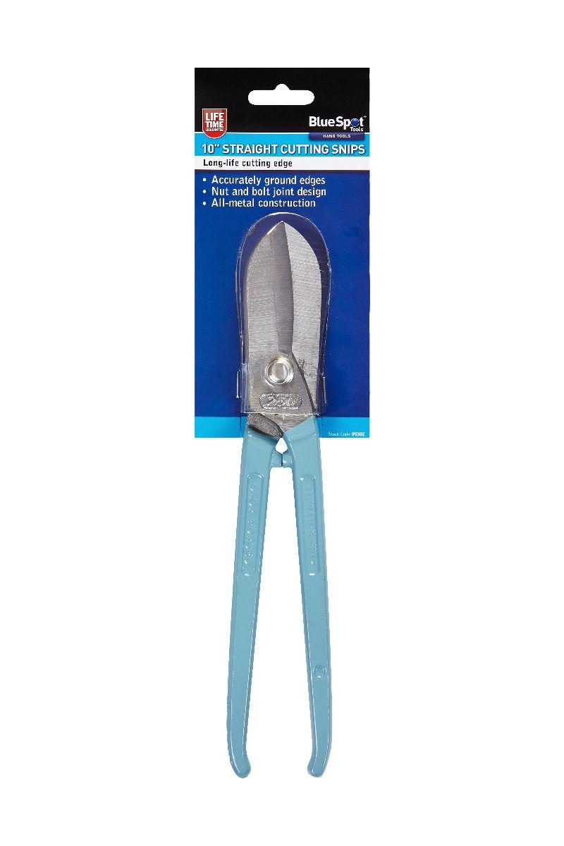 Blue Spot Tools 250mm (10") Straight Cutting Snips