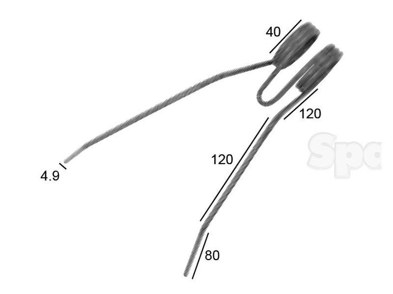 Covering Tine replacement for Ferrag for Vicon VARIOUS