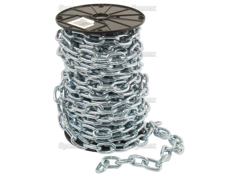 Chain Short Link 8mm x 47mm x 30mm reel length 19m