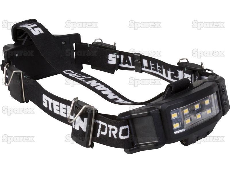 Slim rechargeable headlamp with movement detector