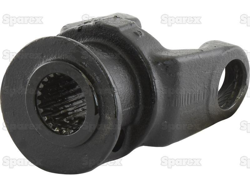PTO Yoke - Quick Release (U/J Size: 30.2 x 79.4mm) Size: 1 3/8"-21 Spline Bondioli & Pavesi (5070G3755, 5720G3755)