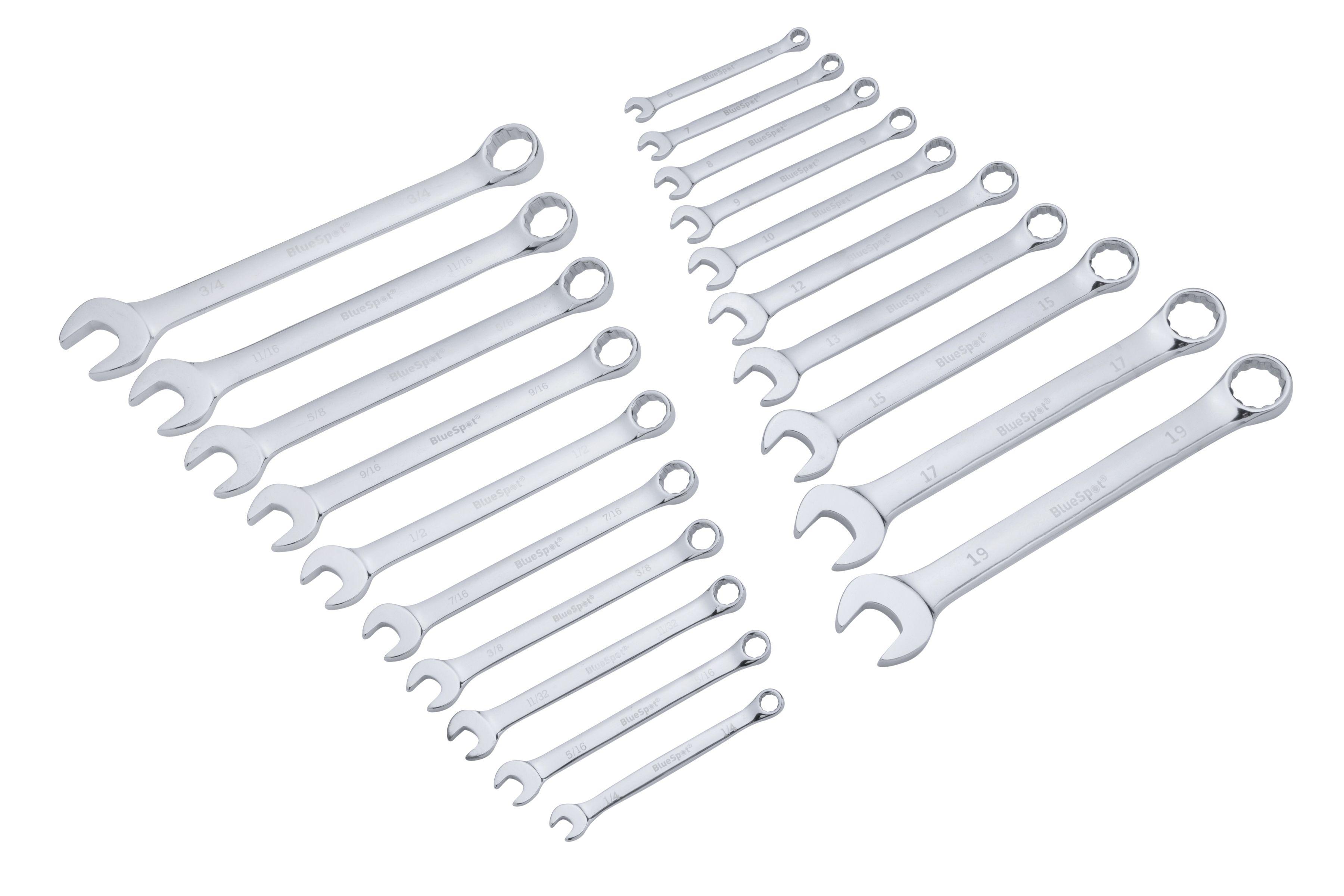 Blue Spot Tools 32 PCE Metric/Imperial Assorted Spanner Set