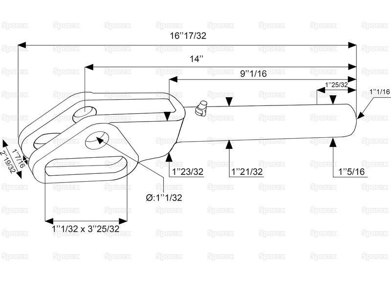 Levelling Fork | for Fiat, Ford New Holland (5162012)