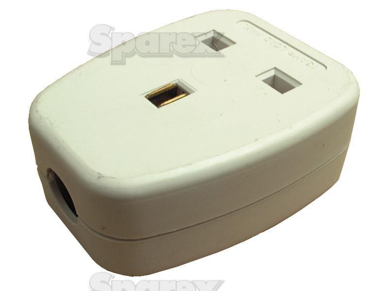 13 amp Single Extension Lead Socket (Nylon)