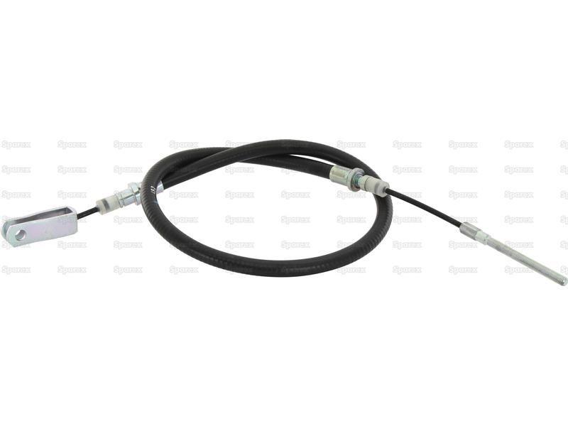 Handbrake Cable - Length: 1210mm, Outer cable length: 1159mm. for Ford New Holland