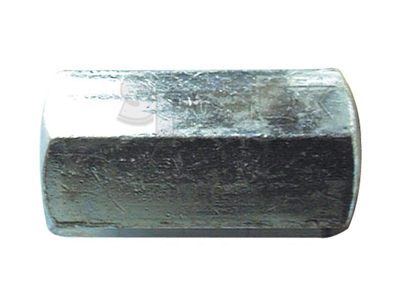 Metric Connecting Nut, Size: M10 x 1.50mm (Din 6334) Metric Coarse