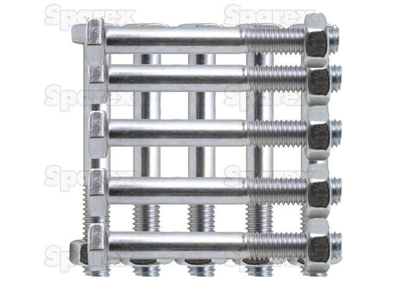 Metric Bolt, Size: M14 x 100mm (Din 931) 5 pcs. Agripak