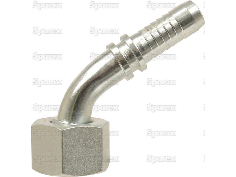 Dicsa Metric 24° Hose Insert 3/8'' x M22 x 1.5 (14S) 135° Swept Swivel With O-Ring