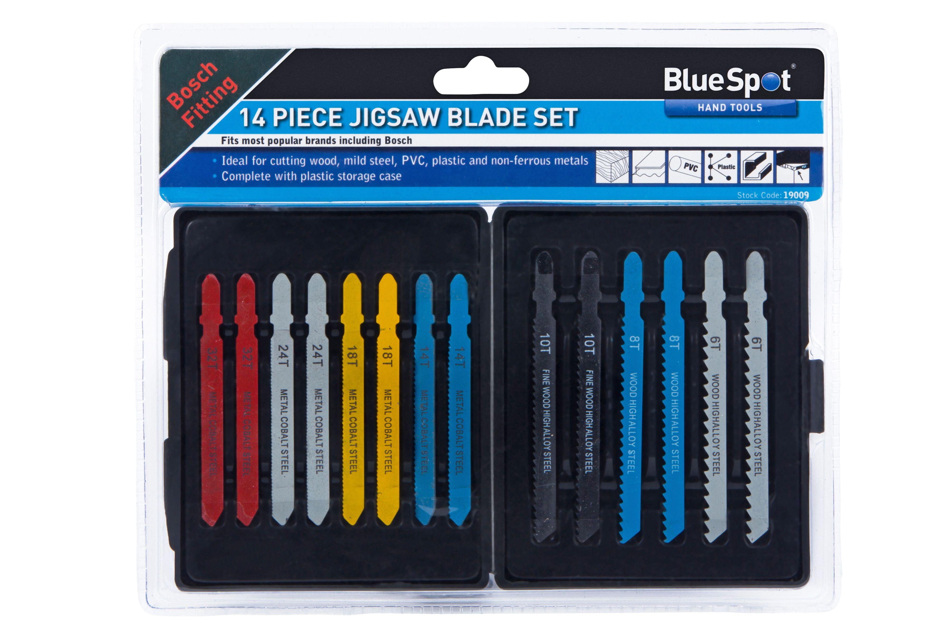 Blue Spot Tools 5 PCE 200mm (7.8") Metal Cutting Reciprocating Saw Blades