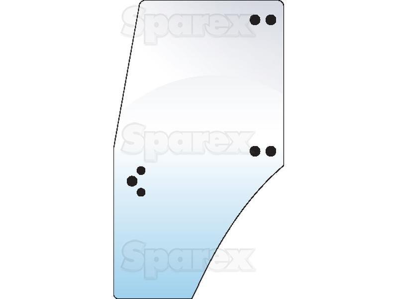 Door Glass LH for Deutz-Fahr Agroplus 95 (Agroplus Series)