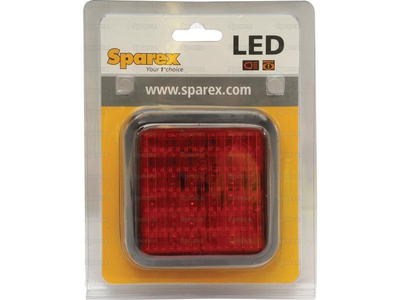 LED Rear Combination Light, Function: 2, Tail / Brake, RH & LH, 10-30V