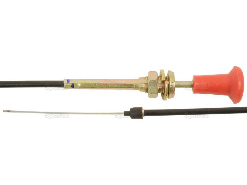 Engine Stop Cable - Length: 2245mm, Outer cable length: 2009mm. for John Deere 445