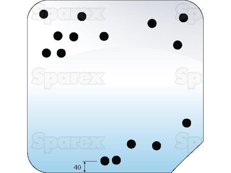 Rear Window for Renault (7700052257)
