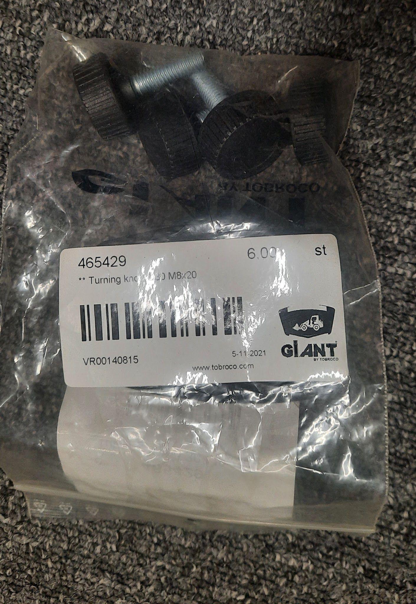 Giant by Tobroco 465429 | Turning Knob 30 M8x20