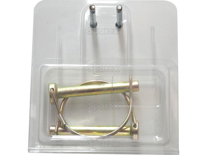 Shaft Locking Pin, Pin Ø9.5mm x 57mm (2 pcs. Agripak)