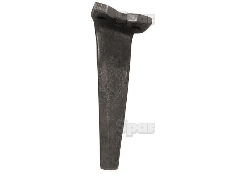 Forged Power Harrow Blade 110x16x305mm LH. Hole centres: 68mm. Hole Ø 17mm. Replacement for Kuhn. for Kuhn HRB302D