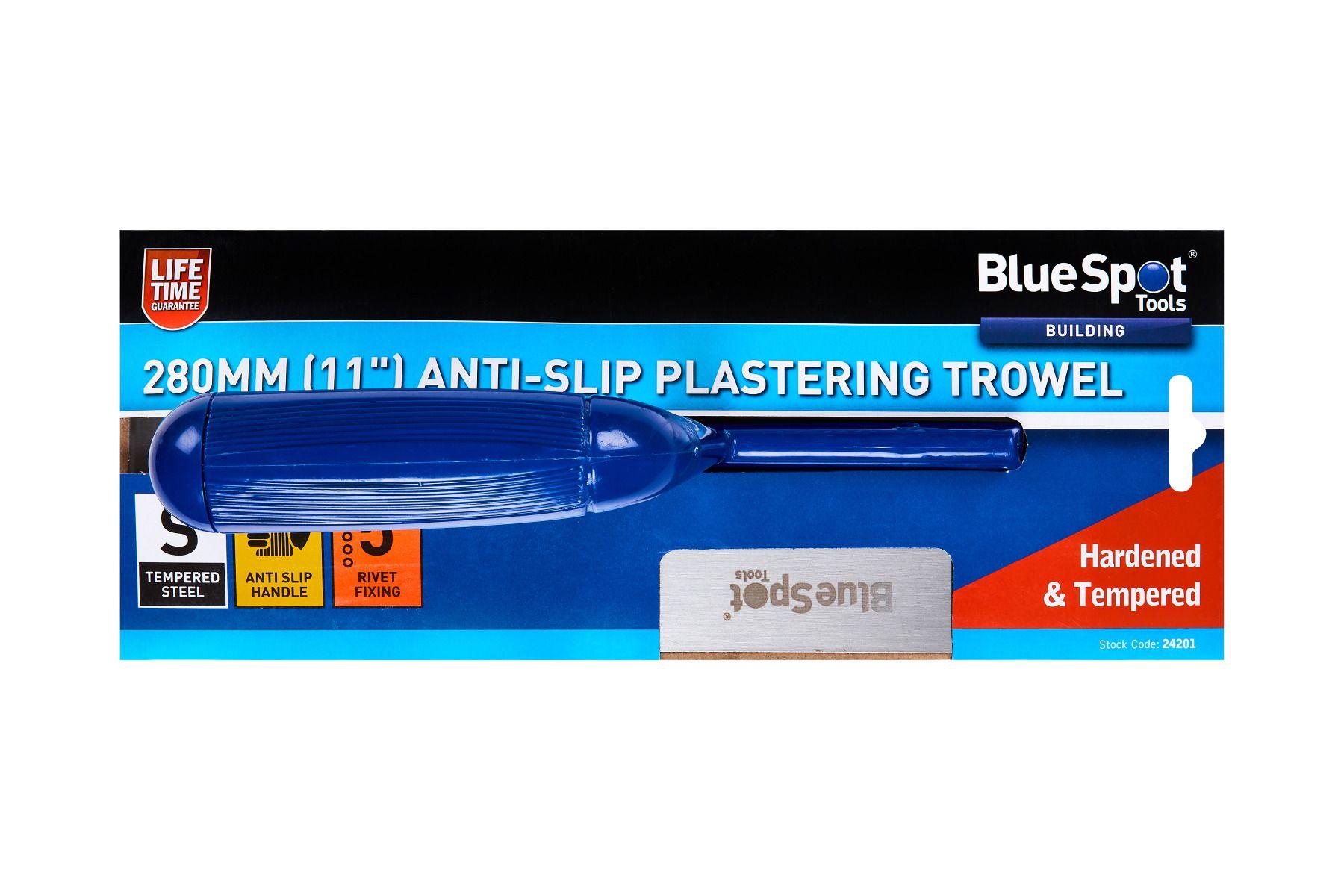 Blue Spot Tools 280mm (11") Anti-Slip Plastering Trowel