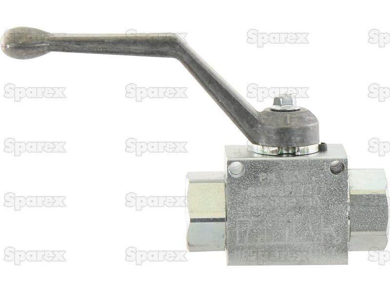 Hydraulic 3-Way Diverter Ball valve 3/8''BSP Bondioli & Pavesi (RSAP3V02T)