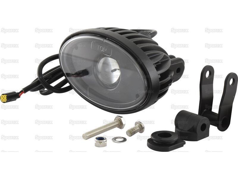 LED Work Light, Interference: Class 5, 2400 Lumens, 10-30V (LH Dip) for Case IH, Ford New Holland, Steyr