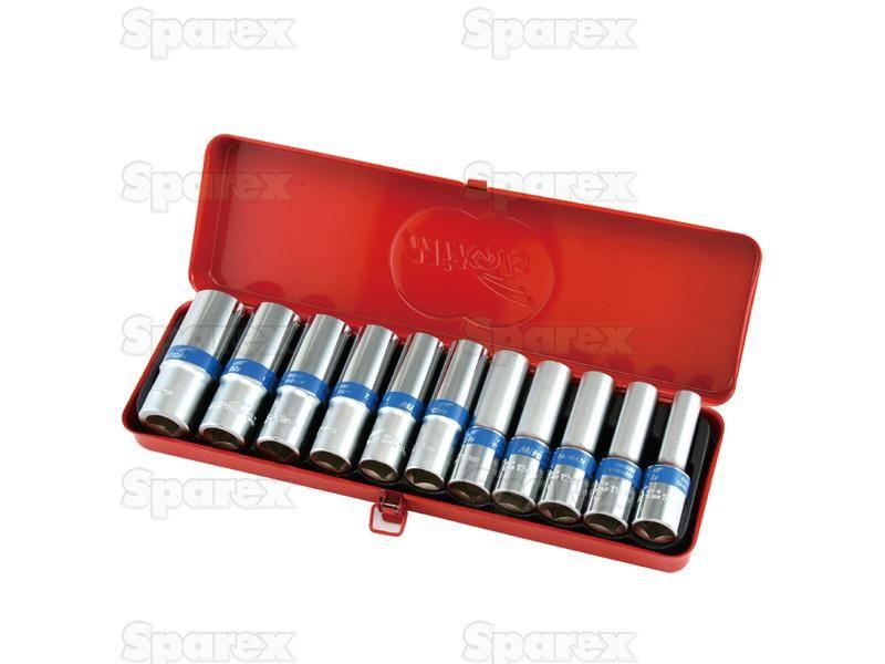 1/2'' Drive Deep Socket Set (11 pcs.)