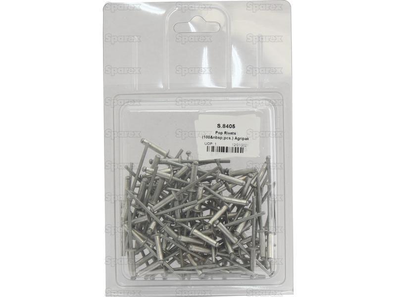 Pop Rivets (100 pcs.) Agripak