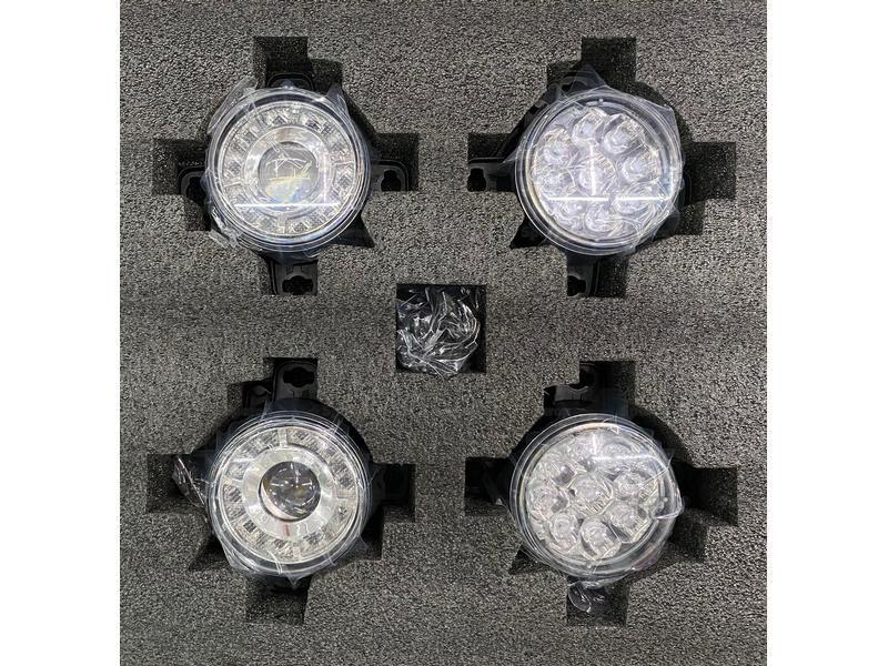 LED Head Light Kit, Interference: Class 3, LH (LH Dip), 1320 / 4050 Lumens, 10-30V for Massey Ferguson
