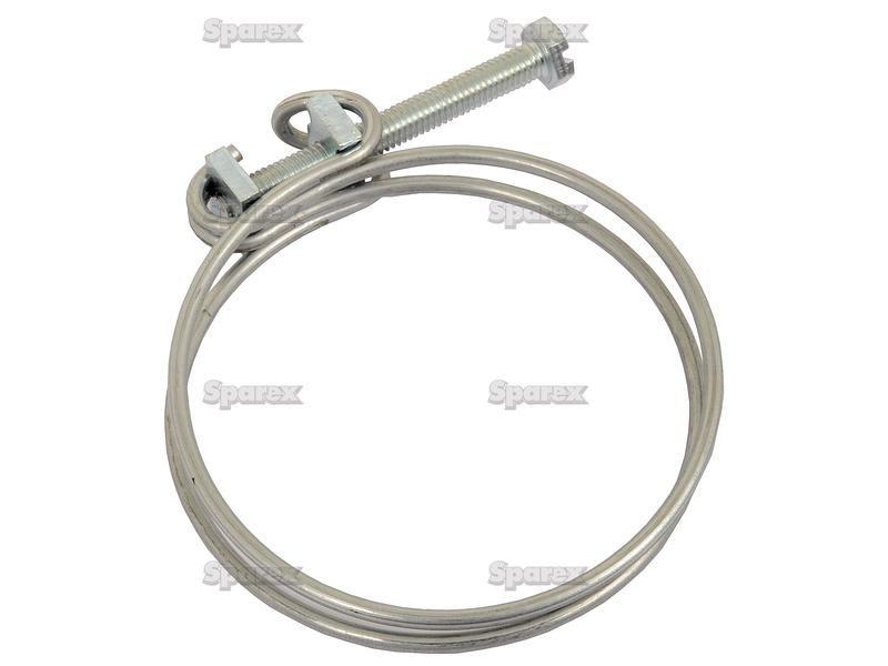 Double Wire Hose Clip, Ø64-72mm. .