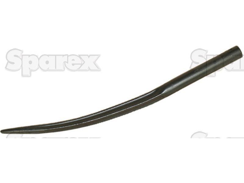Curved Loader Tine | 645mm for John Deere, Emily, Magsi (DG035)