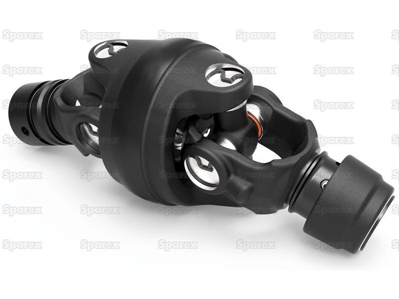 PTO Wide Angle Joint (U/J Size: 35 x 106.5mm) Size: 1 3/8''-6 Spline, Profile: Star, Ref: S4GA.