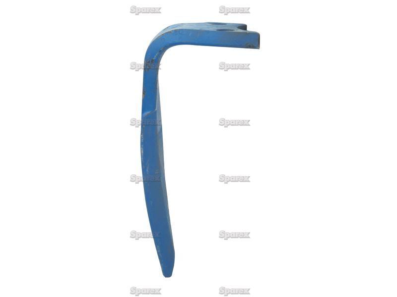 Hardfaced Power Harrow Blade 100x16x320mm LH. Hole centres: 66mm. Hole Ø 17.5mm. Replacement for Perugini (Concept-Ransome), Rabewerk. for Rabewerk VKE