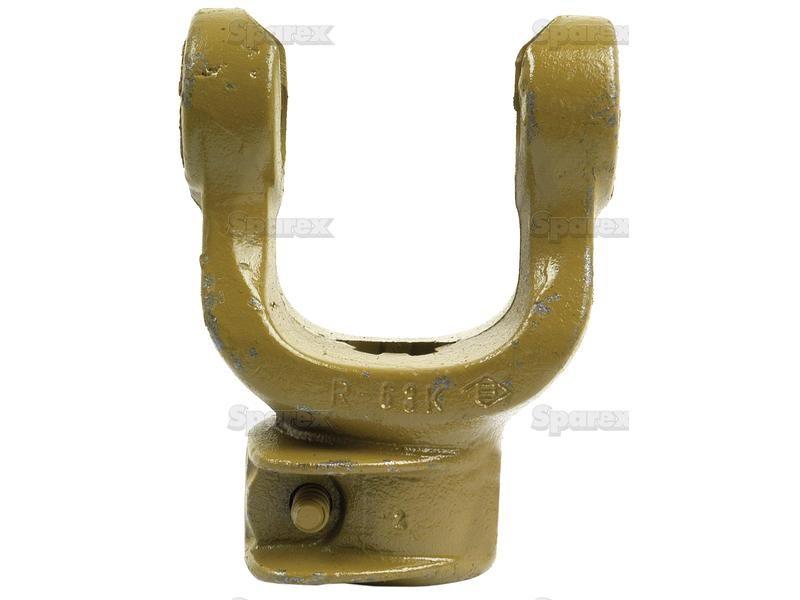PTO Yoke - Quick Release (U/J Size: 35 x 106.5mm) Size: 1 3/8"-6 Spline Bondioli & Pavesi, La Magdalena, Massey Ferguson, Walterscheid