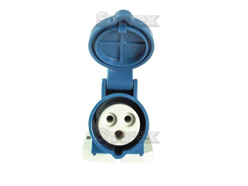 Single Phase Electrical Wall Mounted Socket, 16 Amps