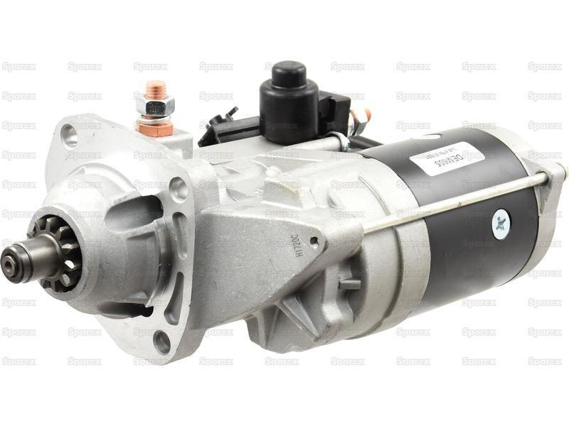 Starter Motor - 12V, 4Kw, Gear Reducted (Sparex)  for John Deere (RE501298, RE65103, RE69704, RE70957)