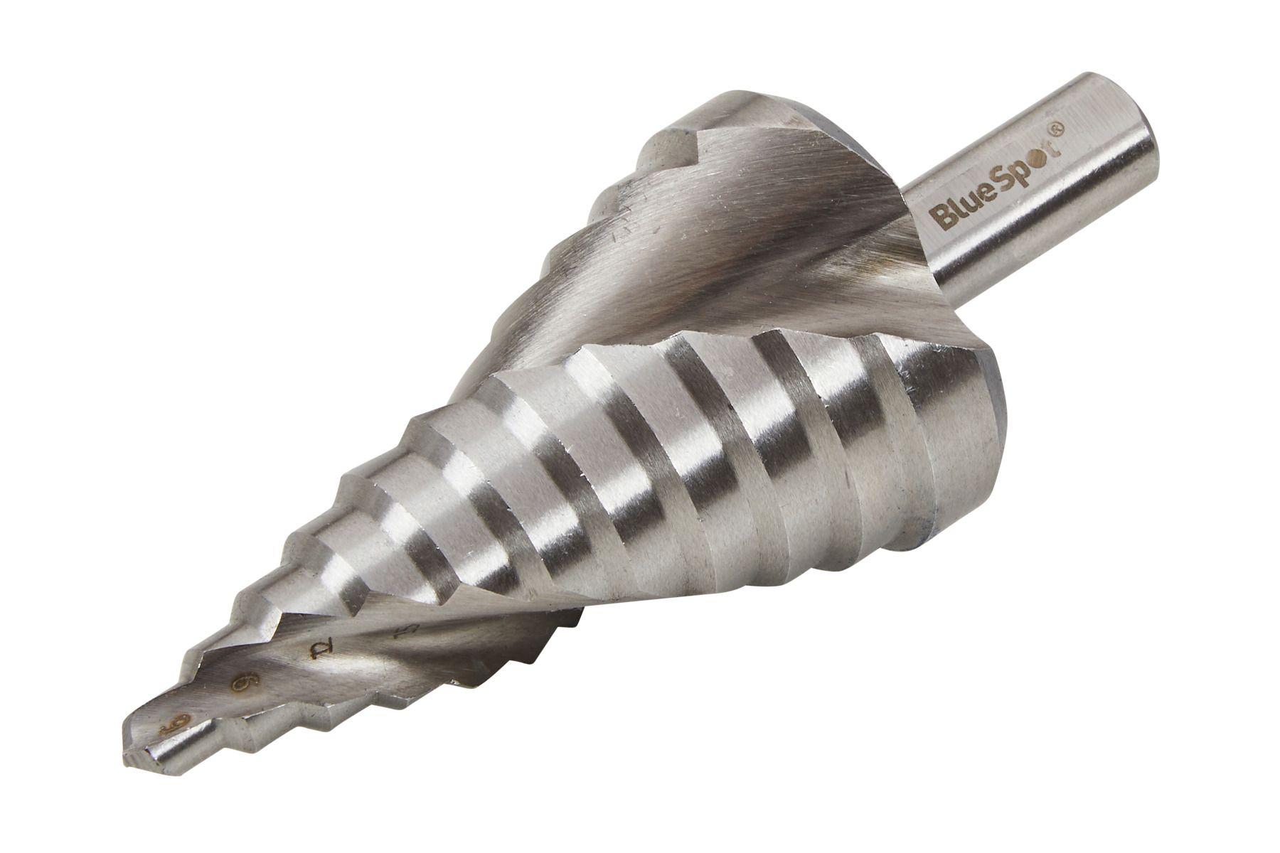 Blue Spot Tools HSS Spiral Flute Step Drill (6-36mm)