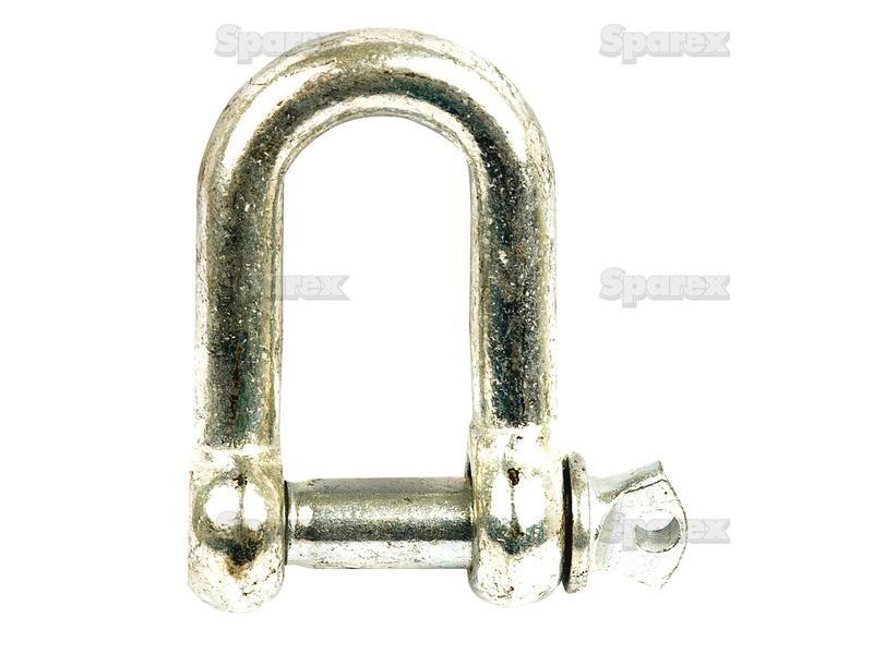 Screw Type D Shackle, Pin Ø11mm x 20mm Jaw Width ( )