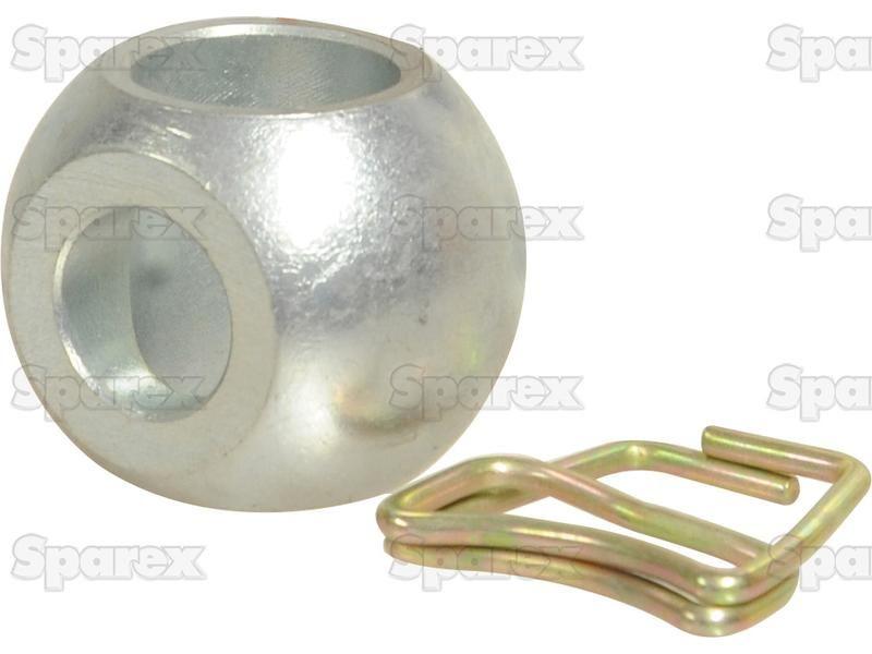 Lower Link Dual Category Balls with Retaining Clip (Cat. 1/2) for Ford New Holland 6610 (10 Series)