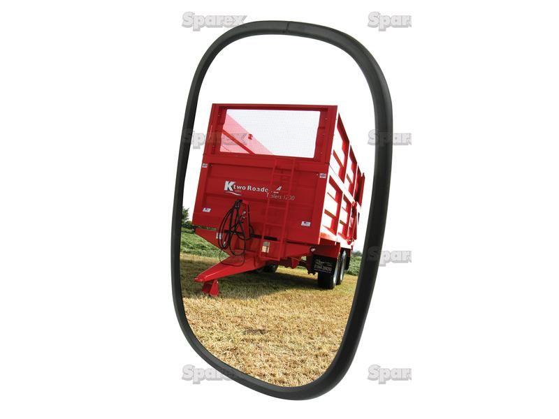 Mirror Head | Height: 250mm Width: 170mm  Arm Ø: 12 - 15mm
