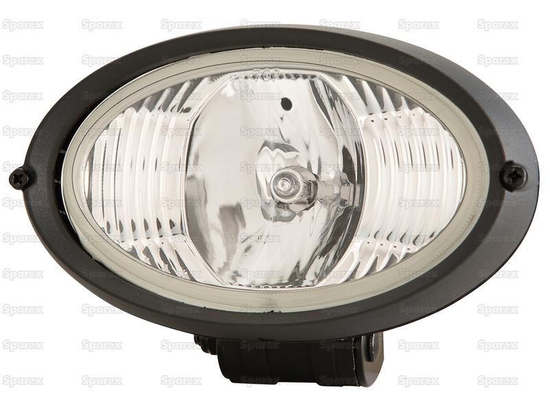 Halogen Work Light Oval Cab Mount - 12V (55W) for Massey Ferguson