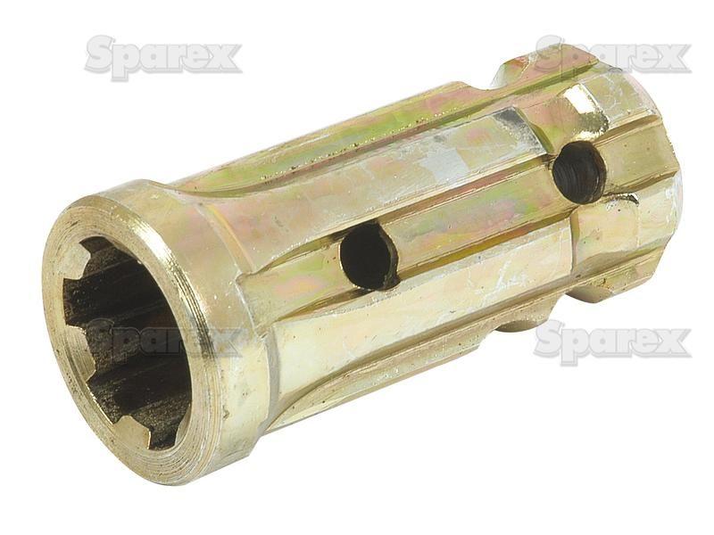 PTO Sleeve Increaser - Female spline 1 1/8'' - 6 x Male spline 1 3/8'' - 6 with . for Massey Ferguson TO20 (TE20 Series)