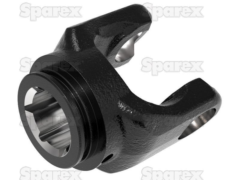 PTO Tube Yoke (U/J Size: 36 x 89mm) Profile: Star, Size: 51mm, Ref: S4. Walterscheid (36.13.100, 3613100)