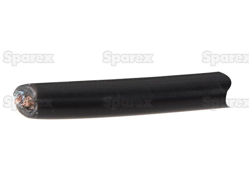 Electrical Cable - 2 Core, 1.5mm°² Cable, Black (Length: 50M), ()