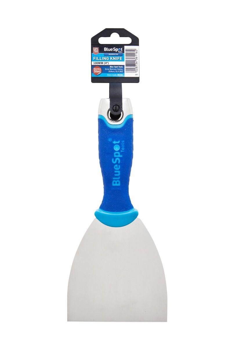 Blue Spot Tools 100mm Soft Grip Filling Knife