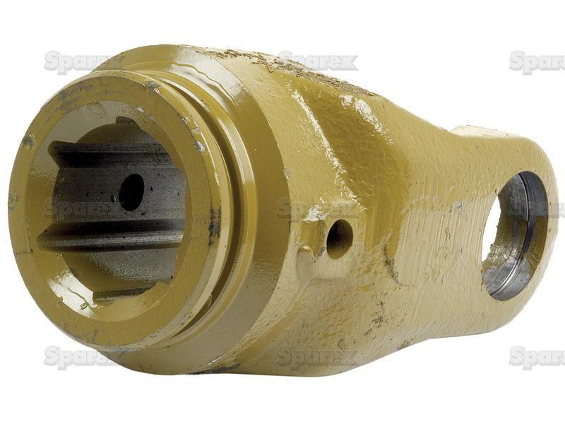 PTO Tube Yoke (U/J Size: 36 x 89mm) Profile: Star, Size: 51mm, Ref: S4. La Magdalena, Massey Ferguson, Walterscheid
