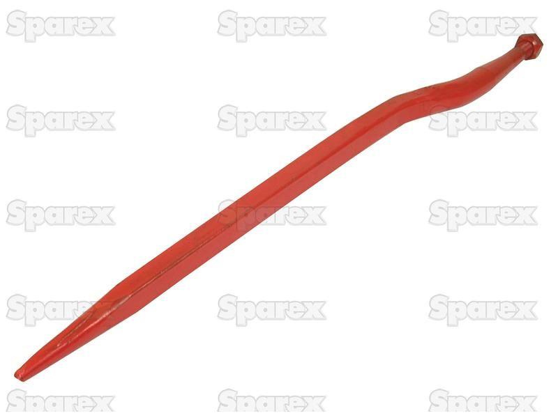 Cranked Loader Tine | 820mm for Massey Ferguson, QUICKIE, Kverneland (221195)