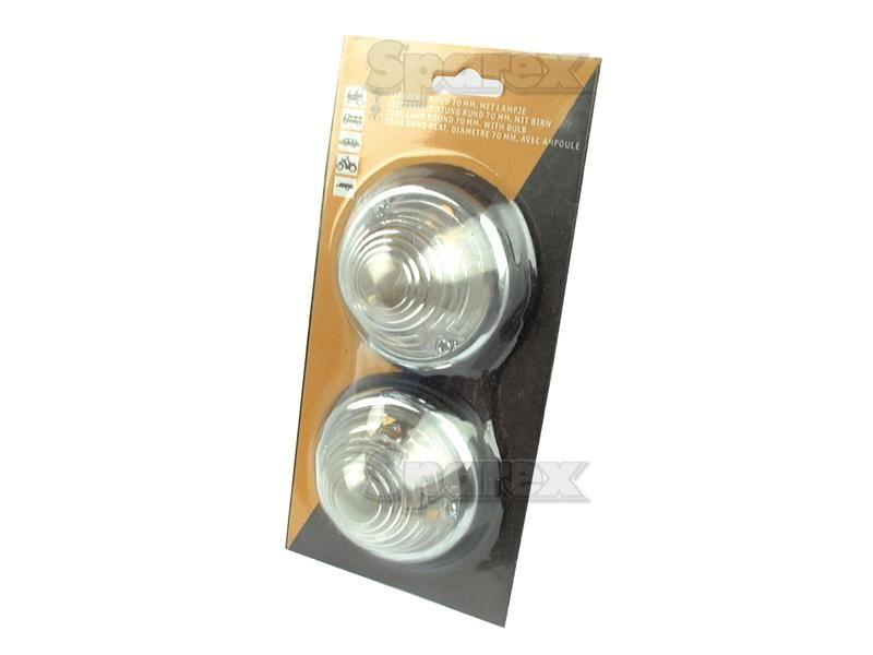 Halogen Marker Light - Front Facing, 12V ()