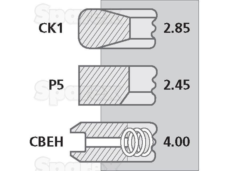 Piston Ring for Sisu Diesel 620DS