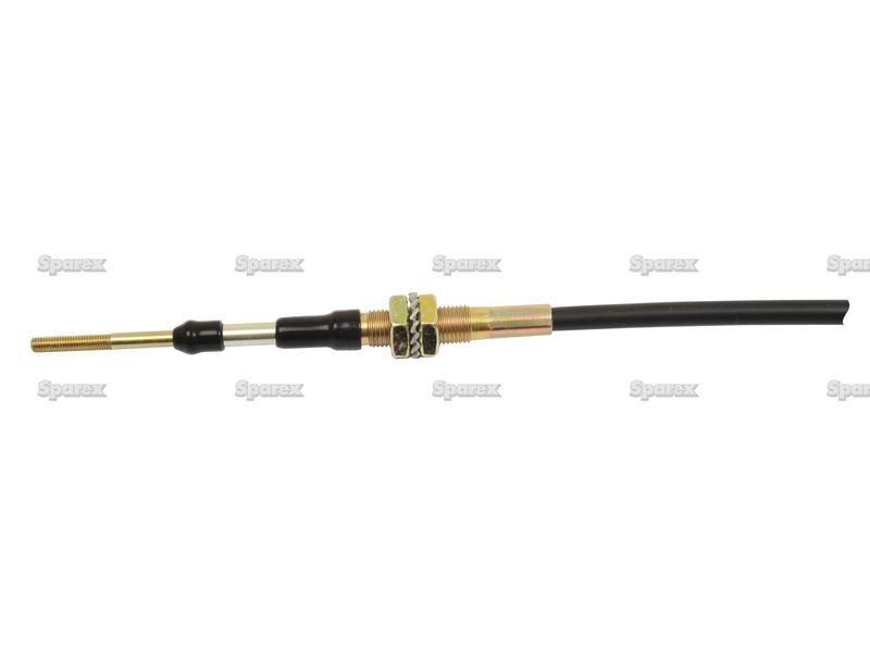 Hand Throttle Cable - Length: 1265mm, Outer cable length: 1070mm. for Massey Ferguson (3784353M91, 3785334M1)