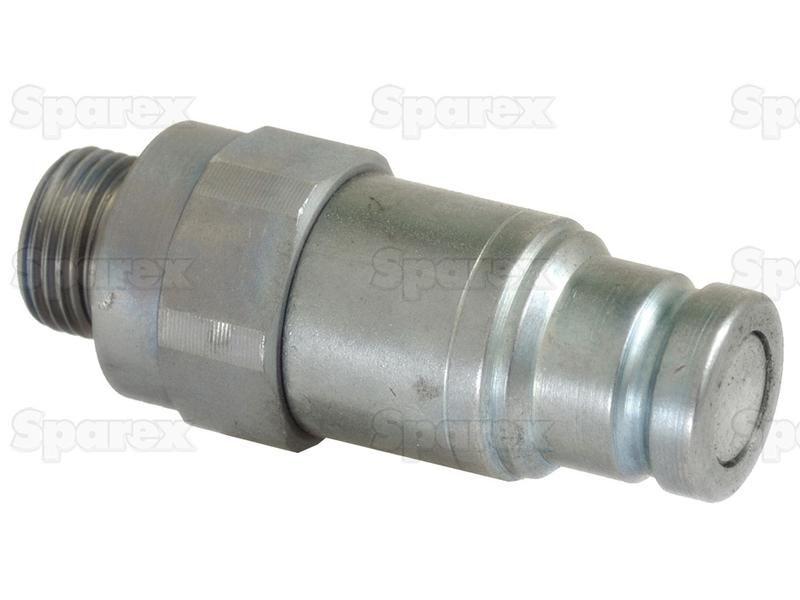 Stauff Flat Faced Coupling Male 3/8'' Body x M18 x 1.50 Metric Male Thread