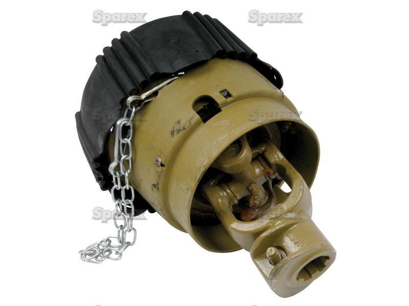 PTO Wide Angle Joint (U/J Size: 27 x 75 & 24 x 91mm) Size: 1 3/8''-6 Spline, Profile: Triangle, Ref: 12516. La Magdalena (637-647)