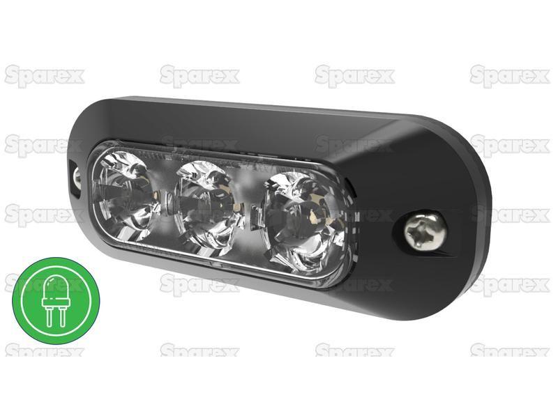 Directional Hazard LED, 3 LEDs, Light Colour: Green